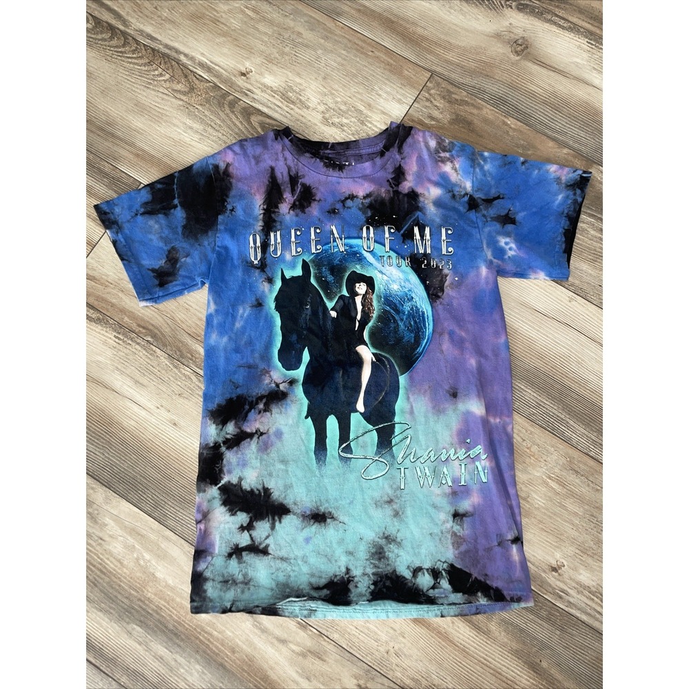 Shania Twain Queen of Me 2023 Tour Country‎ Pop Tie Dye Small